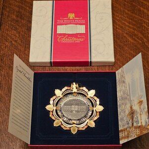 2002 Official White House Christmas Ornament